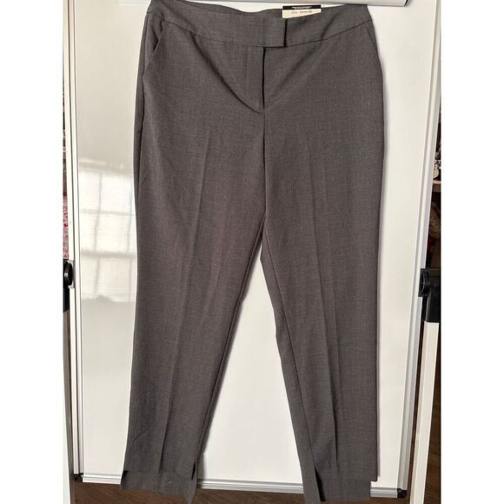 Worthington NWT women's slacks pants straight leg size 6 gray